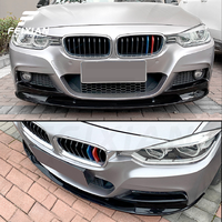 Para BMW 3 Series F30 F31 M-Tech 2013-2019 Front Splitter Lip Difusor Aero Kit