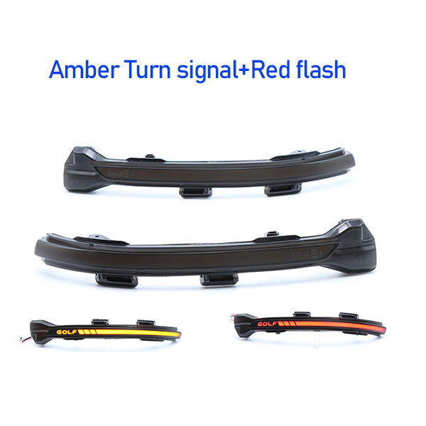 Clignotant rouge + clignotant ambre + GOLF