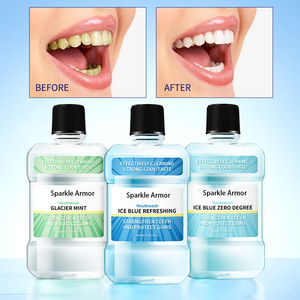 Etiqueta privada <span class=keywords><strong>Enjuague</strong></span> <span class=keywords><strong>bucal</strong></span> líquido con sabor a menta sin alcohol para blanquear los dientes Cuidado <span class=keywords><strong>bucal</strong></span> fresco en una botella - Product Image 4