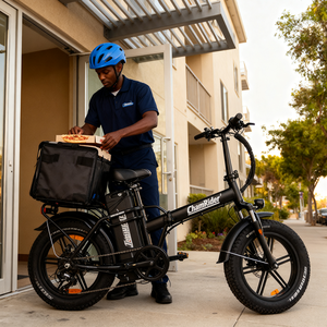 Vélo électrique Chamrider DTS425 en acier, <span class=keywords><strong>Fatbike</strong></span> pliable 20 pouces, batterie lithium 80 km 60A, dynamo, livraison, entrepôt Europe - Product Image 1