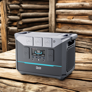 สถานีพลังงานสำรองแบบพกพา 1500w สำหรับการใช้ชีวิตแบบออฟกริด พร้อมพอร์ตเชื่อมต่อหลายช่อง ชาร์จด้วยพลังงานแสงอาทิตย์ เป็นมิตรต่อสิ่งแวดล้อม - Product Image 1