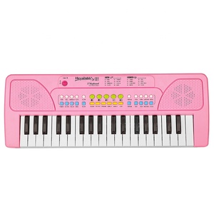 2024 Giáo Dục Mới đồ chơi trẻ em đa chức năng điện tử đàn piano bàn phím đàn piano đầu trẻ em Đồ chơi trò chơi thiết lập Quà tặng khuyến mãi - Product Image 4