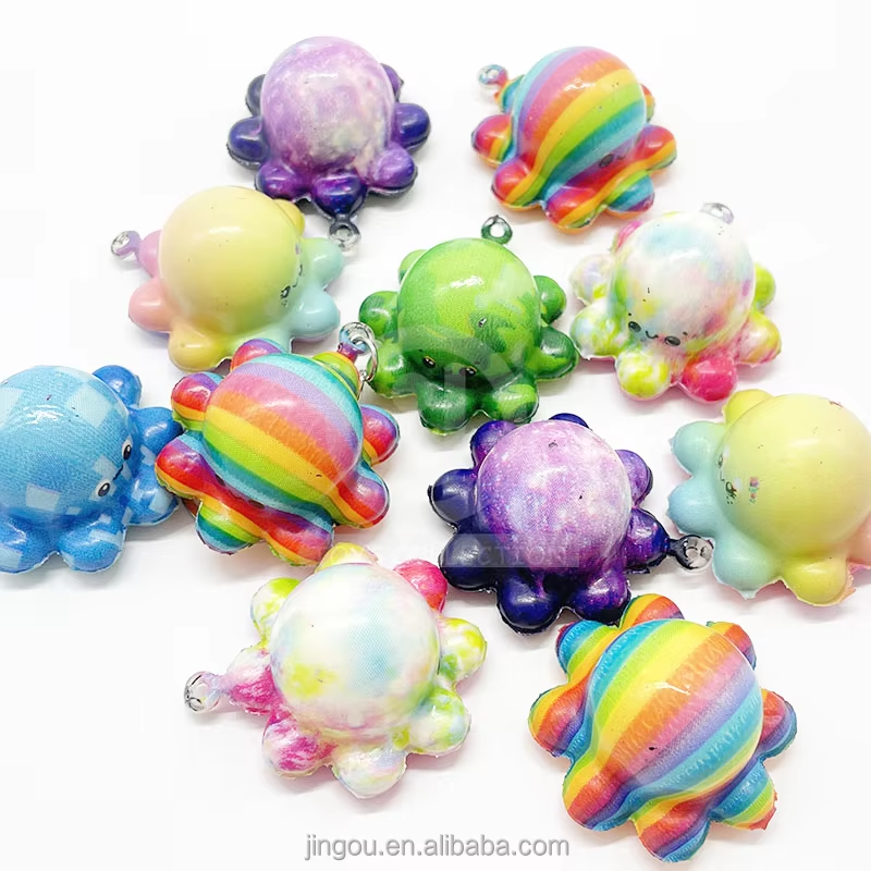 Plastic Toys Colorful TPR Rubber Soft