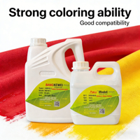 Pigments concentrés pour la mélange de couleurs de peinture, l'impression textile et la teinture, la publicité et la peinture