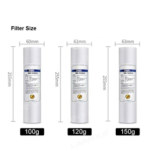 Cao xuất hiện cấp 10*2.5 rỗng sợi siêu lọc màu xanh màng vỏ và 10 inch PP bông cho nhà và sử dụng thương mại - Product Image 6