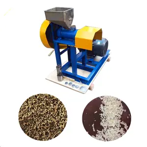 automatic model pet feed extruder machine goldfish pellet making machine
