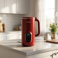 Máquina Eléctrica para Leche de Soya 800ML con Función de Calentamiento Automático, Sistema de Funcionamiento Silencioso, Licuadora Multiusos para Desayuno, Uso Doméstico
