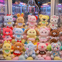 CE-gecertificeerde pluche speelgoed, kleine knuffels, mini pluche poppen, 8 inch, voor kinderen, cadeau, kermisprijs, klauwautomaat, groothandel