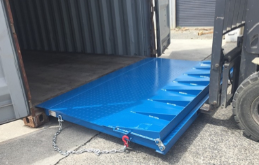 Rampa para contenedores de montacargas de servicio pesado de 8 toneladas y 10 toneladas, rampas de descarga para almacén - Product Image 4