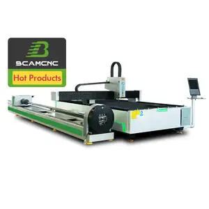 High quality cnc fiber laser cutter 3kw sheet metal and tube integration laser cutting machine