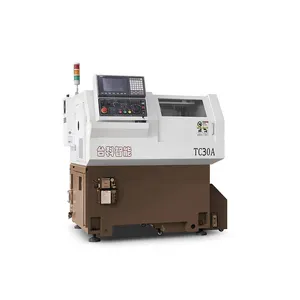 TC30 Weniger als 30mm Dreh drehmaschine CNC-Drehmaschine kleine CNC-Automatik-Metall fräsmaschine mit zwei Spindel drehmaschinen