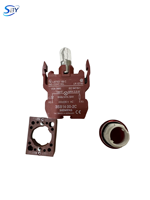 Luz Indicadora Roja 3SB1 212-BC06, Lámpara de Control Industrial, Luz LED Indicadora de Montaje para Sistemas Eléctricos