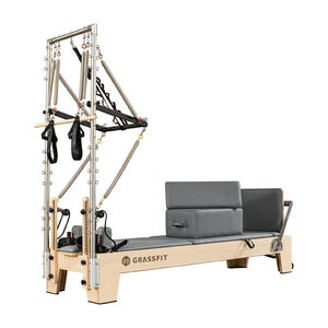 Usine personnalisée Yoga Club Fitness <span class=keywords><strong>maison</strong></span> bois Pilates réformateur avec demi trapèze tour réformateur Pilates Machine Pilates réformateur - Product Image 1