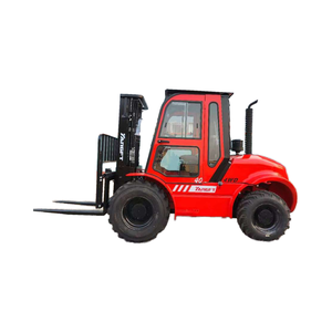 Yangft cpcd 40 סין 4טון 4 טון דיזל שטח קשה 4WD 4 x4 מלגזה עם יפני isuzu, מיצובישי יאנמאר דיזל - Product Image 1