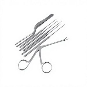 Juego de Instrumentos Quirúrgicos Manuales de Acero Inoxidable, Tijeras de Sutura, Pinzas, Sondas, Kit de Entrenamiento para Estudiantes de Medicina - Product Image 6