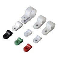 Pince de câble en nylon de type R pince organisateur de câble pinces de fil en plastique serre-câble en nylon