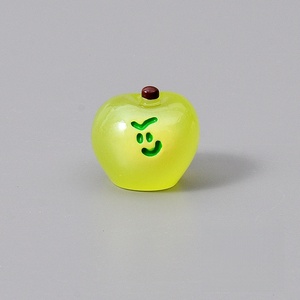จี้ห้อยโทรศัพท์เรซิ่นรูปแอปเปิ้ลยิ้มสีสันสดใส ดีไซน์ยอดนิยม สำหรับตกแต่งเคสโทรศัพท์ - Product Image 5