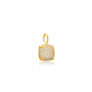แฮนด์เมดตุรกี 925 เงินสเตอร์ลิง Charm จี้แฟชั่นอินเทรนด์สําหรับสร้อยคอขายส่งสแควร์ Charm เครื่องประดับ - Product Image 2