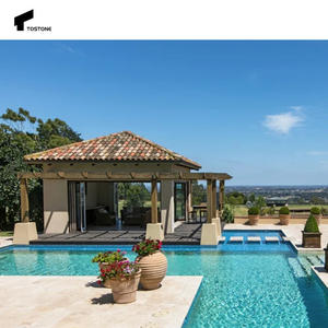 Новый тренд из натурального травертина, брусчатка, камень для патио, подъездная дорожка для сада, вилла и уличный Декор - Product Image 3