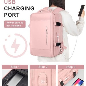 Expandable <b>Laptop</b> <b>Backpack</b> 16-Inch Large Capacity Business Travel Rechargeable Multi-Functional Neutral Gender <b>Backpack</b> - Product Image 3