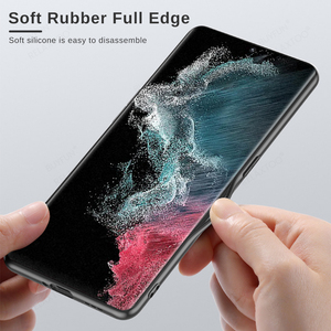 Funda de cuero hecha a mano para <span class=keywords><strong>Samsung</strong></span> <span class=keywords><strong>Galaxy</strong></span> S23 S22 Ultra <span class=keywords><strong>S21</strong></span> <span class=keywords><strong>Fan</strong></span> <span class=keywords><strong>Edition</strong></span> S20 Plus - Product Image 5