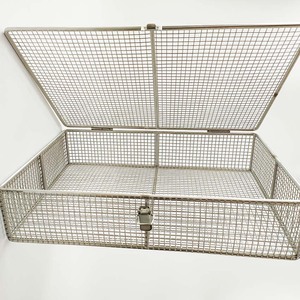 Small 316 Stainless Steel <strong>Wire</strong> Mesh <strong>Storage</strong> <strong>Basket</strong> for Efficient <strong>Storage</strong> and Straining Buckets - Product Image 5