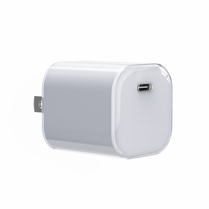 Cargador rápido GaN 30W PD tipo C para teléfonos Apple iPhone Android, color blanco - Product Image 1