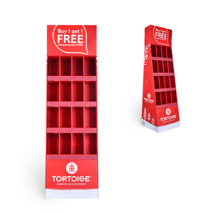 Tái Chế POP Tông Tầng Đứng Hiển Thị Cho CD/DVD, Hiển Thị Các Tông Kệ - Product Image 3