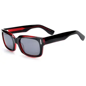 High Quality Thick Material Acetate Sunglasses For Unisex Retro Vintage Sunglasses Rectangle Acetate Sunglasses 2023