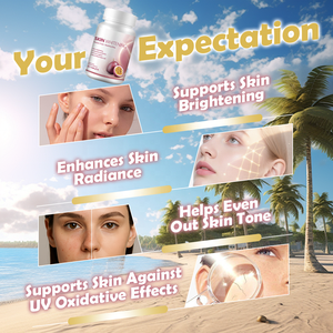 OEM อาหารเสริมสมุนไพรเพื่อผิวขาวแท็บเล็ต<span class=keywords><strong>เสาวรส</strong></span>ลูกอมพร้อมวิตามินอียาบำรุงผิวบำรุงผิวและ<span class=keywords><strong>ประโยชน์</strong></span>ด้านความงาม - Product Image 3