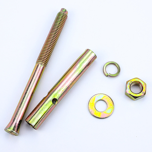 Boulon d'ancrage à expansion robuste en acier au carbone, zingué jaune, boulons de fixation M6 M12 M14 M16, cheville d'ancrage pour béton - Product Image 2