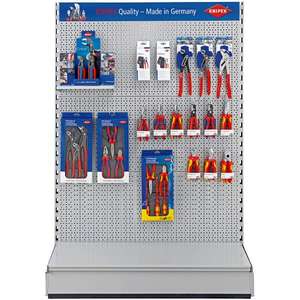 KNIPEX - 00 19 30 V07 Góndola central con 2 caras 1000x1400x930mm (vacío) PANELES PERFORADOS, GANCHOS Y PORTAHERRAMIENTAS - Product Image 3