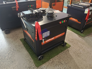 Dobladora de barras de refuerzo de 3kW de potencia, 220V/380V, dobla barras de acero de hasta 40mm, con capacidad de/V - Product Image 4