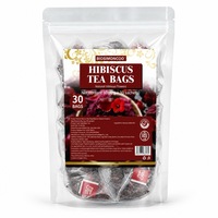 Sachets de thé Hibiscus 30 unités – Antioxydant et Soutien Cardiovasculaire – Tisane 60g Yuzetang – Durée de conservation 18 mois