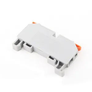 Track quick connection terminal LT-4 Push-in din rail spring terminal block side connection direction