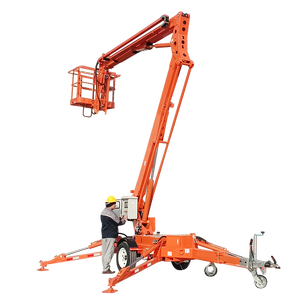 कारखाना आउटलेट आर्म लिफ्ट प्लेटफॉर्म हाइड्रोलिक हवाई कार्य मंच डीजल/इलेक्ट्रिक व्यक्त बूट लिफ्ट - Product Image 6