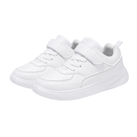 Chaussures de sport blanches pour jeunes, respirantes, en maille, pour activités de plein air, vente en gros, logo personnalisable