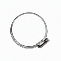 Collier de serrage américain premium 12,7 mm à bande perforée, entièrement en acier inoxydable 304, à vis sans fin, pour piscine, spa, CVC et hydronique