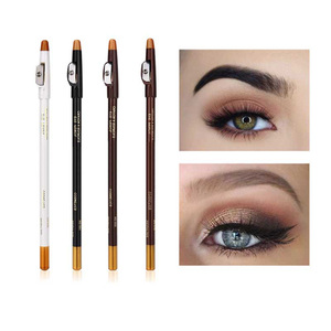 Vente en gros <span class=keywords><strong>Crayon</strong></span> Eyeliner à sourcils <span class=keywords><strong>brun</strong></span> noir blanc avec taille-<span class=keywords><strong>crayon</strong></span> <span class=keywords><strong>Crayon</strong></span> de barbier <span class=keywords><strong>Crayon</strong></span> à sourcils <span class=keywords><strong>Crayon</strong></span> de maquillage en bois - Product Image 5
