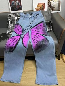 <span class=keywords><strong>Jean</strong></span> évasé taille haute extensible en denim délavé <span class=keywords><strong>clair</strong></span> pour <span class=keywords><strong>femme</strong></span>, coupe skinny, avec perles et bords effilochés, idéal pour le quotidien, les soirées et les tenues décontractées. - Product Image 4