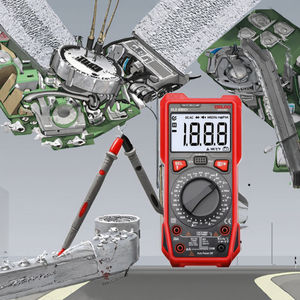 Hochpräzises Klasse 0,5 Vollautomatisches LCD-Digitalmultimeter für Elektriker Industrielle Nutzung 200mV-1000V Spannung 20A Strom - Product Image 3