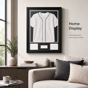 Jersey <strong>Frame</strong> Display Case Memorabilia Jersey Shadow Box with UV Protection <strong>for</strong> <strong>Football</strong> Uniform <strong>Shirt</strong> Wooden Photo <strong>Frame</strong> - Product Image 5