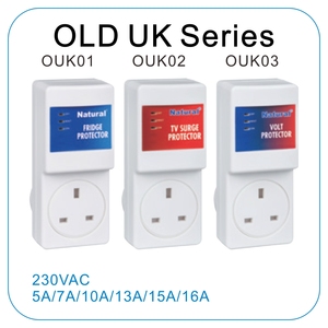 อุปกรณ์ป้องกันไฟกระชากสำหรับทีวี ชนิด UK Type 5A/7A/13A/16A ป้องกันไฟแรงสูง ป้องกันทีวี ป้องกันตู้เย็น - Product Image 2
