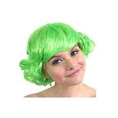 Accesorio de disfraz Cosplay Wind Hair Wet-Green para fiestas de fin de familia accesorios de deseos húmedos de moda - Product Image 1