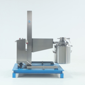 Heavy Duty Mobile Bin Silo Hopper Lifting <span class=keywords><strong>Hoist</strong></span> Machine Tote Tank IBC Barrel Lifter con elevador de cubo - Product Image 1