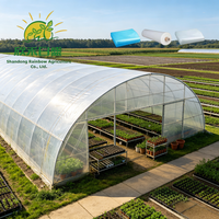 Film plastique pour serre à dépliage rapide, film agricole anti-adhérent pour travaux de construction rapide