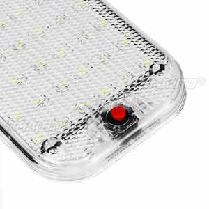 Barra de Luz Interior para Auto, 48 LED, DC12-85V, Lámpara de Lectura Interior para Caravanas, Camiones, Autocaravanas, Barcos, 12-24V - Product Image 5