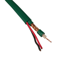 Câble coaxial d'alimentation pour caméra CCTV RG59 + 2 cœurs 75 ohms