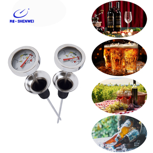 SW Easy Read Wine Liquid Termômetro, Indicador de temperatura do vinho com sonda longa de aço inoxidável, para Spirits Wine Beer - Product Image 6