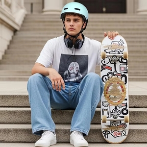 Cascos Clásicos Ligeros y Ajustables para Motocicleta y Scooter para Hombre y Mujer - Product Image 2